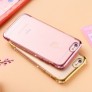 Funda TPU con diamante 电镀带钻 iPhone 7 Plus