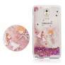 Funda purpurina con liquido流沙 HW Y9 2018