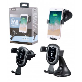 Cargador rápido inalámbrico para movil con soporte