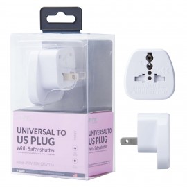 Adaptador Enchufe Universal a Enchufe USA Plug