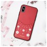 Funda cuero con diamante y ranura para tarjeta SM J6 2018