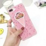 Funda de Movil Rigida con Dibujo y polvo brillante 闪粉 SM S8