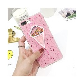 Funda rigida con purpurina闪粉亚克力 iPhone XS