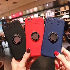 Funda auto focus con soporte de anillo iPhone 9