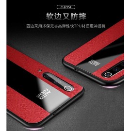 Funda cuero auto focus espejo镜面亚克力贴皮 Xiaomi Redmi 6