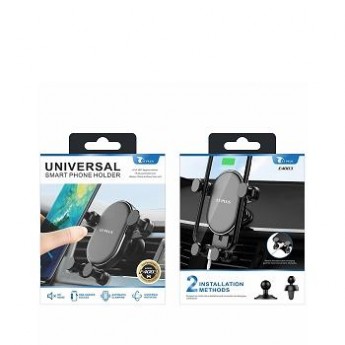 OPORTE UNIVERSAL DE MOVIL PARA COCHE NEGRO