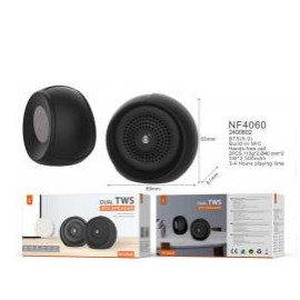 AM Altavoces Bluetooth Eyes, Altavoces 2 en 1 con función TWS, Potencia 3W x2, Batería 300mAh x2, BTS 5.0 con ahorro de Energía,