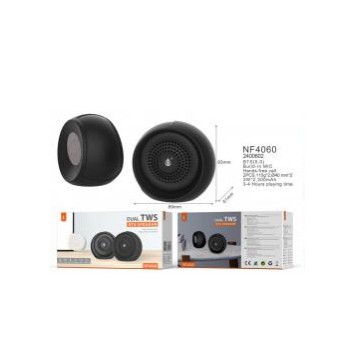AM Altavoces Bluetooth Eyes, Altavoces 2 en 1 con función TWS, Potencia 3W x2, Batería 300mAh x2, BTS 5.0 con ahorro de Energía,