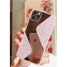 Funda espejo brillantina镜面散粉 iPhone XI 5.8''