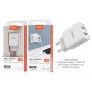 Cargador de Red Cleffy con 2 USB de Reconocimiento Inteligente, 2.4A Max, sin cable