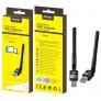 Mini Adaptador Wifi - USB, con Antena 2DBI, 150Mbps