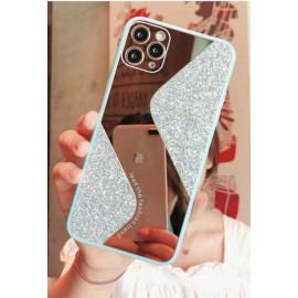 Funda espejo brillantina镜面散粉 iPhone XII 6.1''