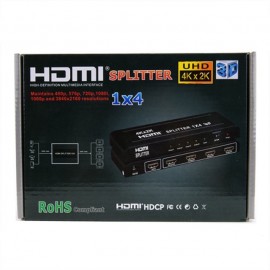 Shopee HDMI Spliter 4 Port 1.4a Hdmi Splitter 3D 1x4