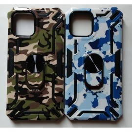 Funda camuflaje con anillo 迷彩指环 SM S21 Ultra