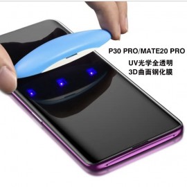 Protecor cristal templado liquido con luz UV液态全胶膜 5 unidades HW Mate 40 Pro