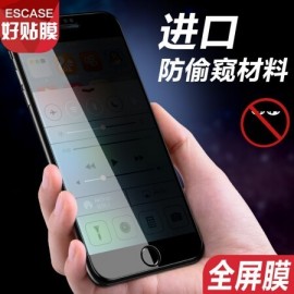 Protector cristal antiespia 防偷窥钢化膜 iPhone SE 2020