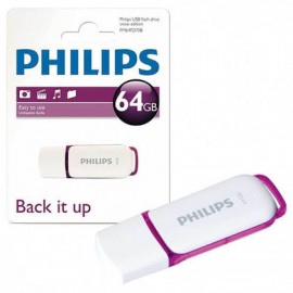 PHILIPS PENDRIVE DE 64GB USB 2.0 ALTA VELOCIDAD