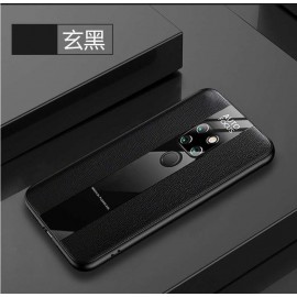 Funda cuero auto focus espejo镜面亚克力贴皮 SM S10 Plus