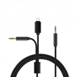 Cable Aux Audio IOS & Android 2 in 1