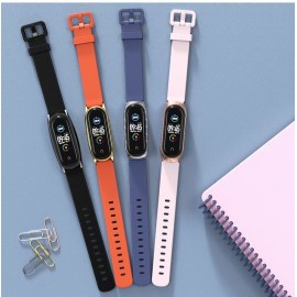 Correa reloj metálica+ sílice Xiaomi Mi 3/4/5/6 米布斯