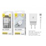 Cargador Pared Zafi, con cable IP 5-12, con 1 puerta USB + 1 puerta PD, 18W, 3.4A Max