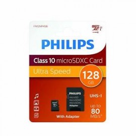 PHILIPS UHS-I MICRO SD DE 128GB ULTRA SPEED CLASE 10
