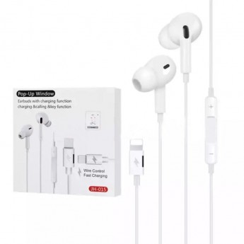 Shopee Lightning earphone with charging function