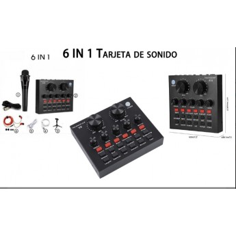 TARJETA DE SONIDO 6 IN 1