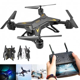 Drone plegable con cámara y control remoto, 4K,