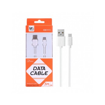 Cable de datos Type-C, 3M, 2A