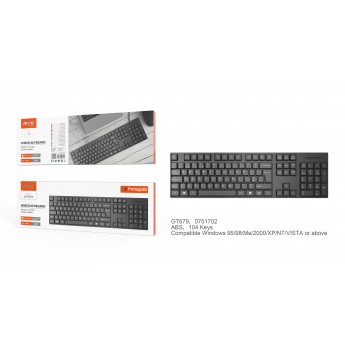 Teclado M.TK Keys Portugués