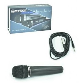 Micrófono Profesional Dinámico con Cable de Karaoke DJ Voz y Cantar