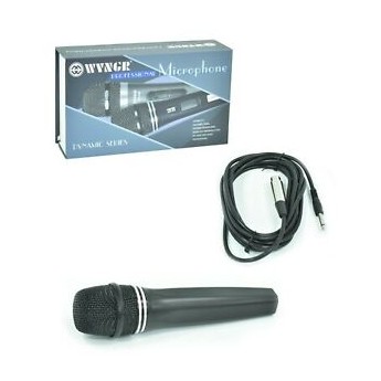 Micrófono Profesional Dinámico con Cable de Karaoke DJ Voz y Cantar