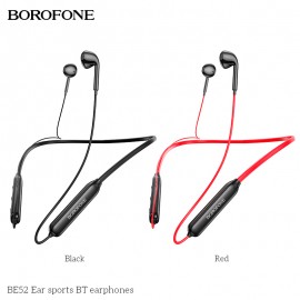 Auriculares deportivos HI-FI Berofone B E52, cable 95cm, BT 5.0, 130mAh, carga 2 h, música 12h