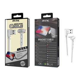 Cable de datos Bracket para Micro USB , con soporte , 2A , 1 M