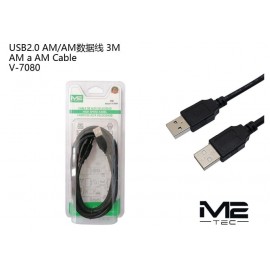 Cable AM a  AM  USB 2.0, 3M