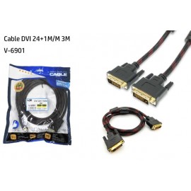 Cable DVI 24+1M/M 3M