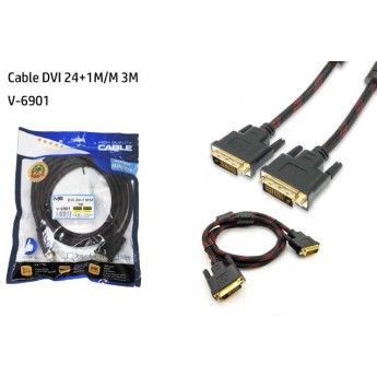 Cable DVI 24+1M/M 3M