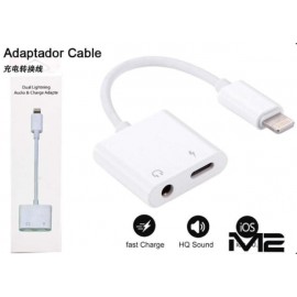 Dual adapatdor con cable Lightning