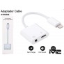 Dual adapatdor con cable Lightning