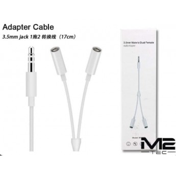 CABLE JACK 3.5MM CON 2 ADAPTADORES