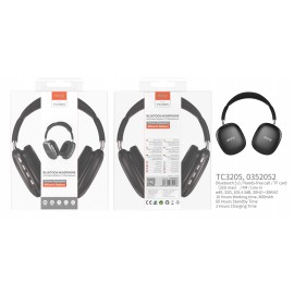 Auriculares Bluetooth 5.0, Llamadas manos libres, Micro SD/TF (32GB Max), Radio FM, con Cable de entrada aux, 400mAh
