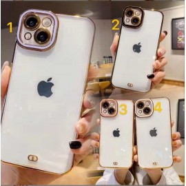 Funda esmerada metalizada 鹰眼镀金 iPhone 13 Pro