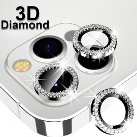 Protetcor de camara con diamante para iPhone 13 Pro Max