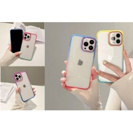 Funda tpu dobles colores iPhone XII 6.1''