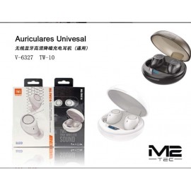 Auriculares inalambricos TWS-10, BT 5.0, bajo ruido