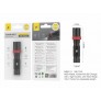 Linterna 3 modos, 1000mAh, carga USB，ajustable