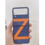 Funda cuero Z para SM Z Flip 3