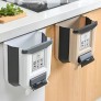 Cubo de basura plegable y montable