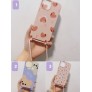 Funda goma con dibujo y colgante仿原彩图 iPhone 14 Pro